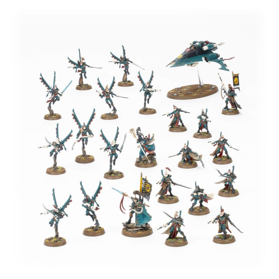 Aeldari: Corsairs Battleforce - Eldritch Raiders-艾達靈族：駭人劫掠者-細節圖2