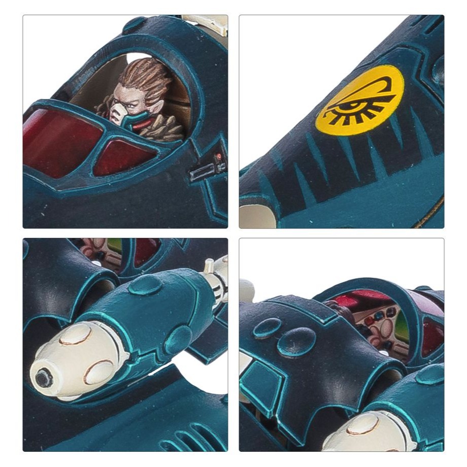 Aeldari: Corsairs Battleforce - Eldritch Raiders-艾達靈族：駭人劫掠者-細節圖5