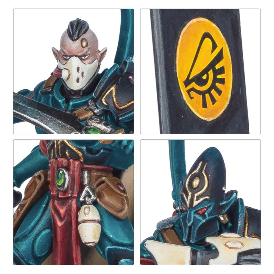Aeldari: Corsairs Battleforce - Eldritch Raiders-艾達靈族：駭人劫掠者-細節圖7