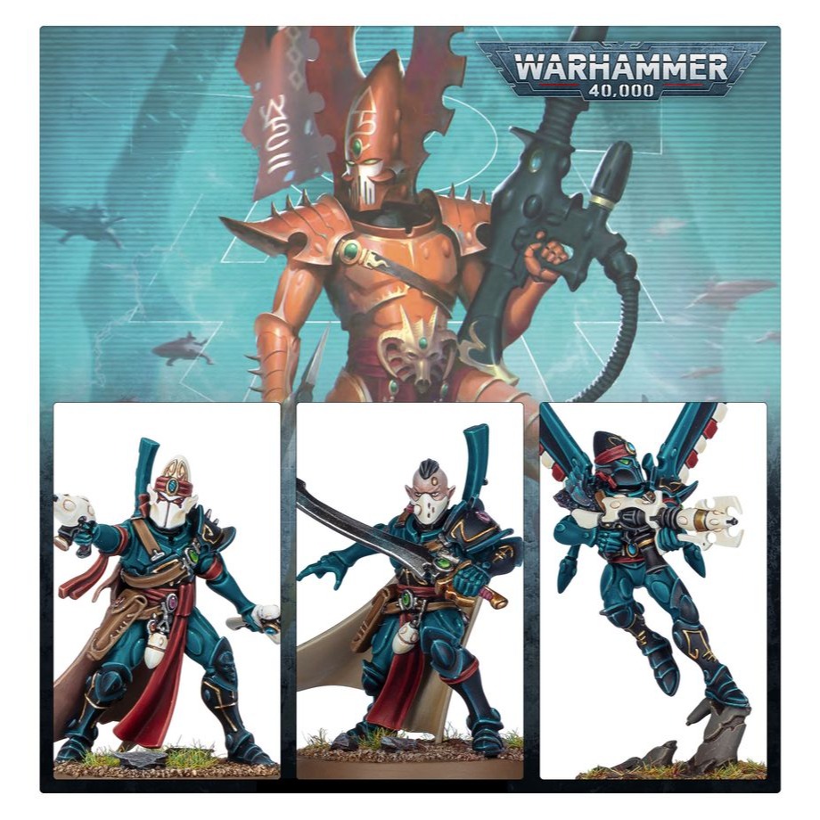 Aeldari: Corsairs Battleforce - Eldritch Raiders-艾達靈族：駭人劫掠者-細節圖9