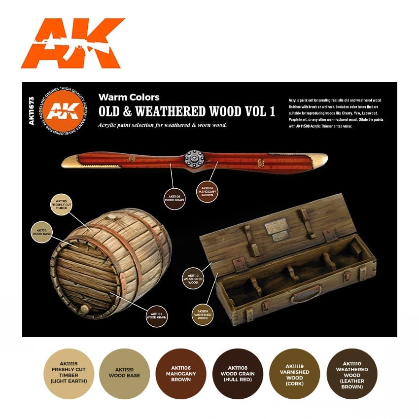 AK11673 - Old & Weathered Wood Vol 1-細節圖2