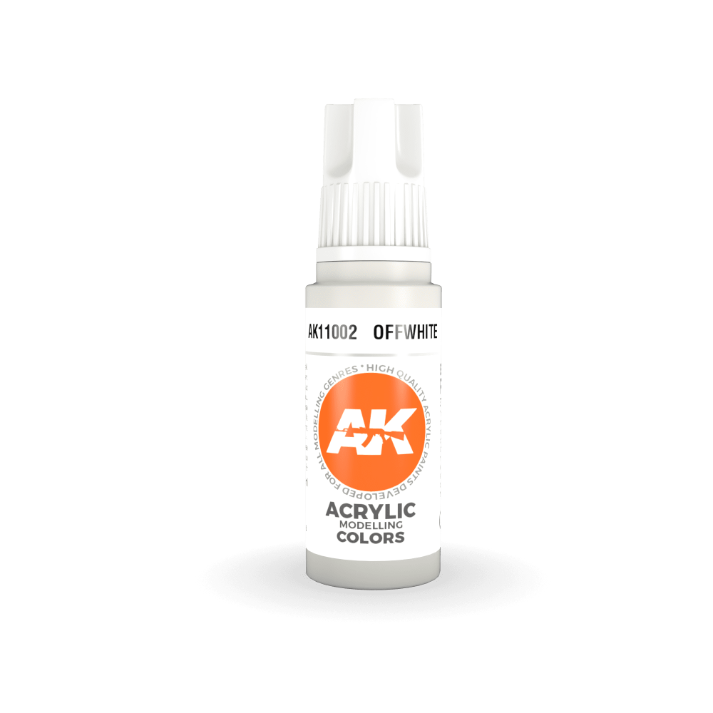 AK-11002 AK Interactive 3G Acrylic Off-White 17ml-細節圖2