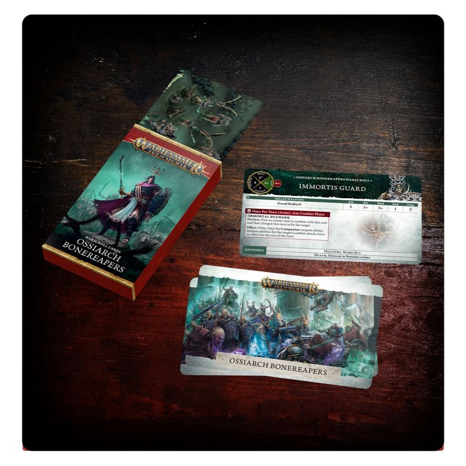 Ossiarch Bonereapers: Warscroll Cards (ENG)-戰爭卷軸：殮骨骸軍(英文-細節圖3