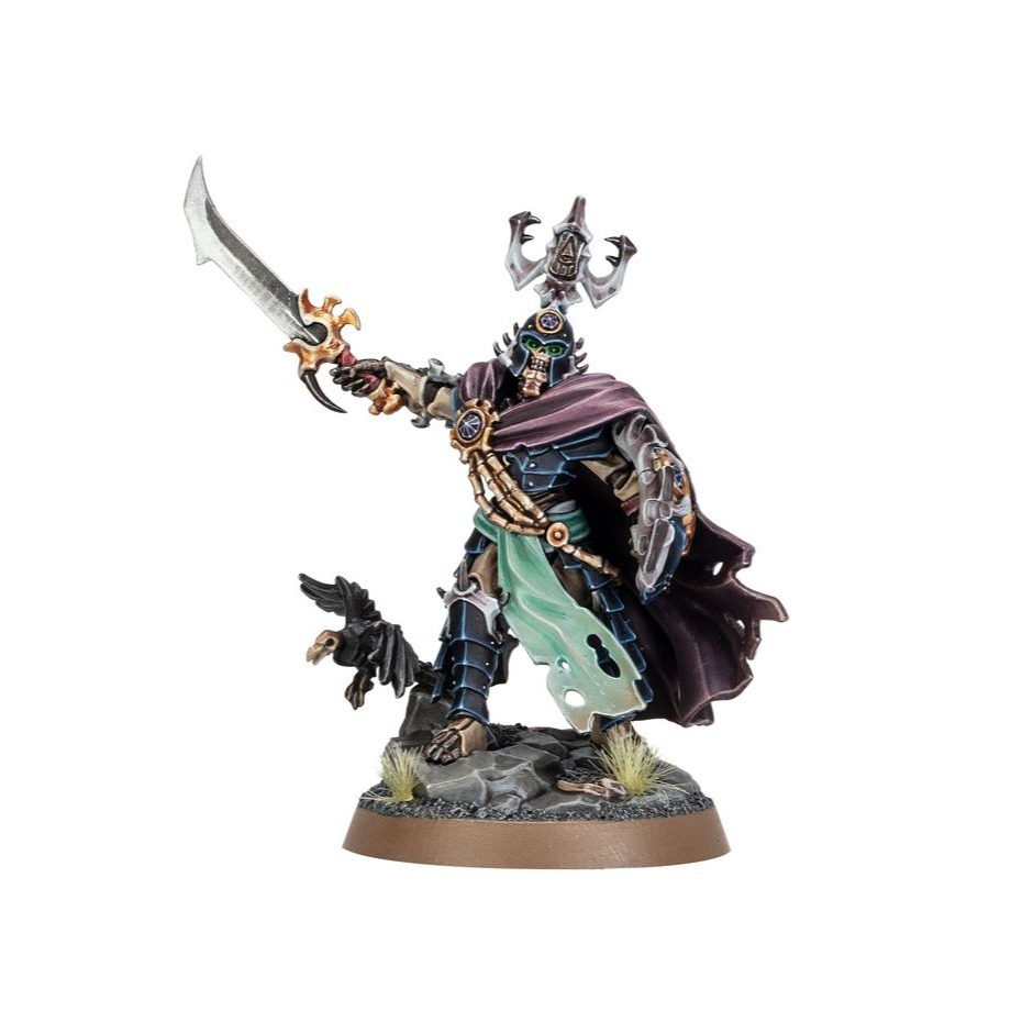 【戰鎚AOS】Ossiarch Bonereapers: Liege-Mortek - 殮骨骸軍：骸鑄統領-細節圖2