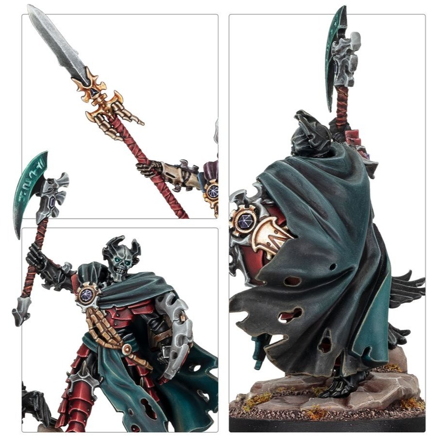 【戰鎚AOS】Ossiarch Bonereapers: Liege-Mortek - 殮骨骸軍：骸鑄統領-細節圖3