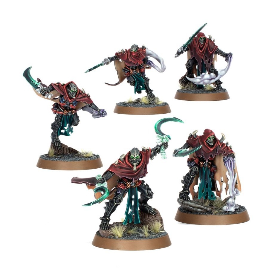 【戰鎚AOS】Ossiarch Bonereapers: Mortis Reapers - 殮骨骸軍：亡骨收割者-細節圖2