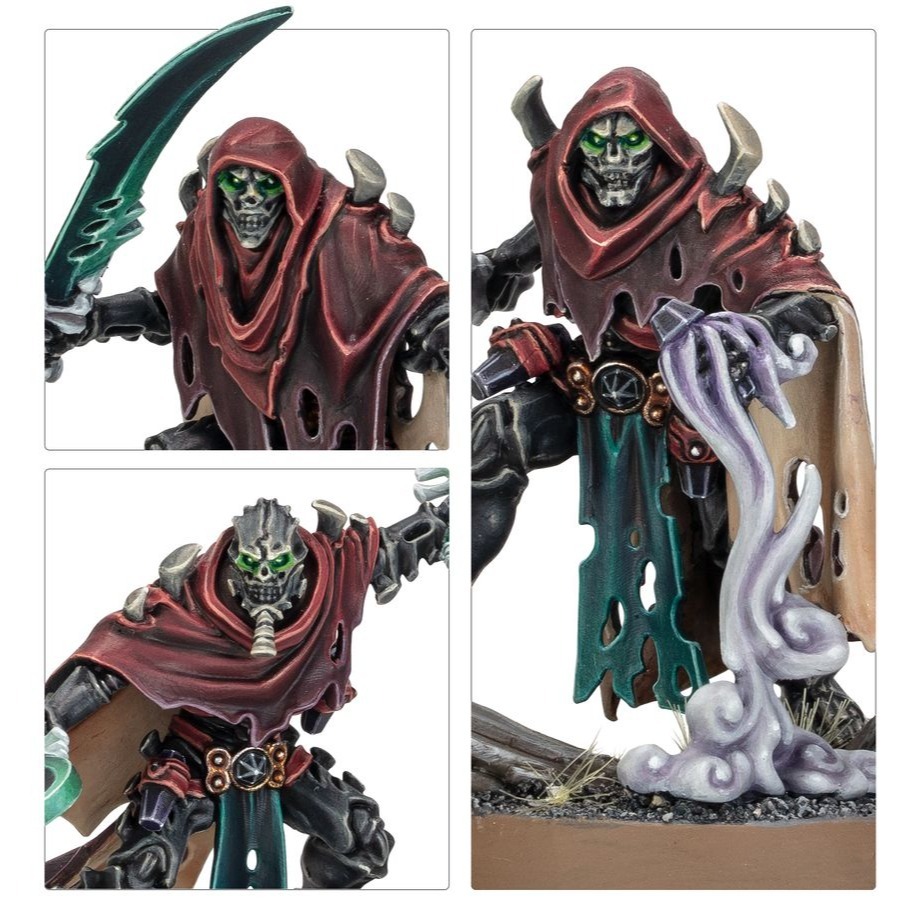 【戰鎚AOS】Ossiarch Bonereapers: Mortis Reapers - 殮骨骸軍：亡骨收割者-細節圖3