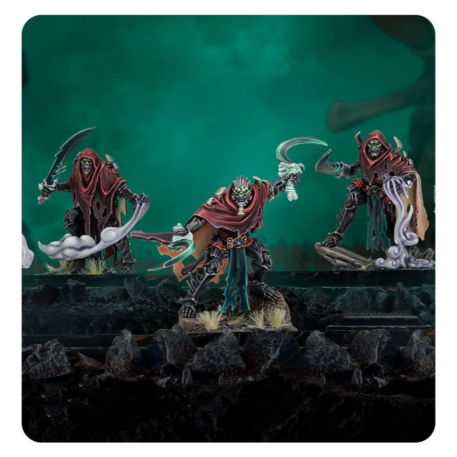 【戰鎚AOS】Ossiarch Bonereapers: Mortis Reapers - 殮骨骸軍：亡骨收割者-細節圖4
