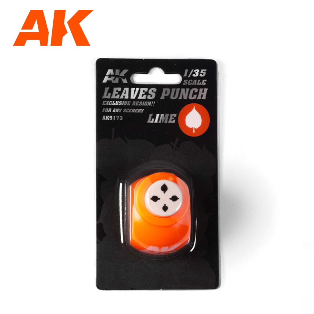 AK9173 - Tools - Leaves Punch Lime - 萊姆葉打洞機-細節圖2