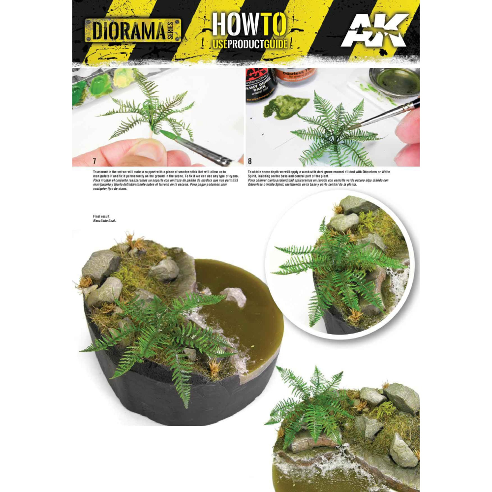 AK8135 - Vegetation - Dry Fern - 植被 - 乾枯蕨類-細節圖3