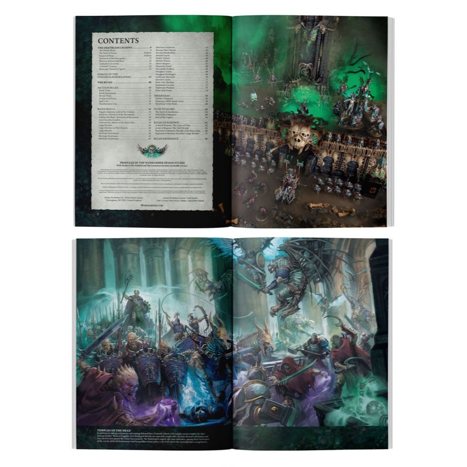 Ossiarch Bonereapers: Battletome (English) - 戰鬥寶典：殮骨骸軍(英文版)-細節圖2