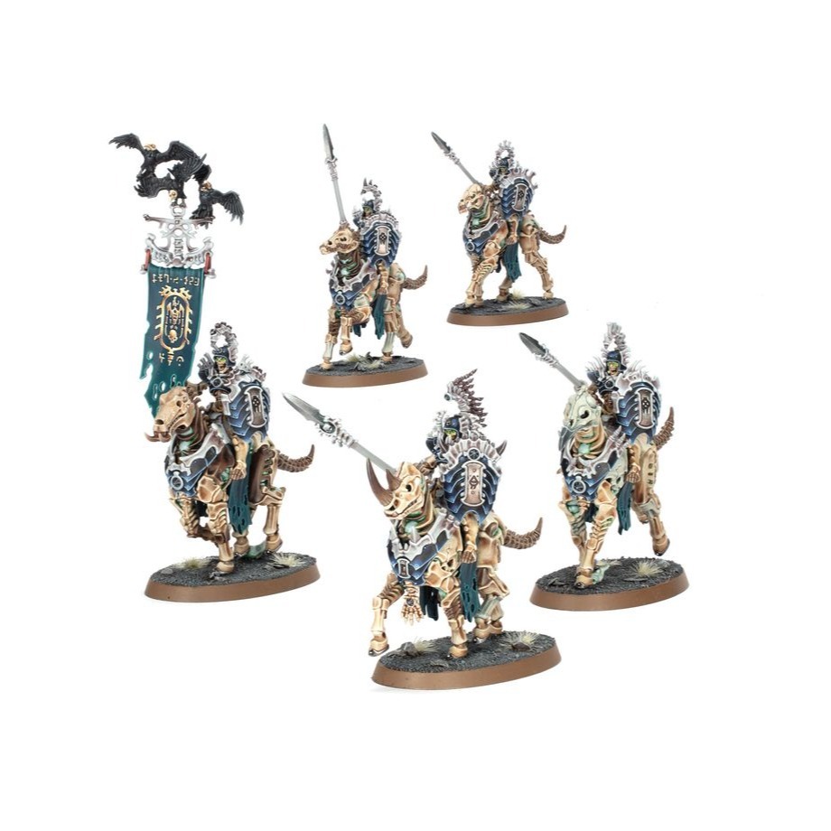 【戰鎚AOS】Ossiarch : Spearhead-Kavalos Vanguard-先鋒軍：殮骨骸軍：骨騎先鋒隊-細節圖5