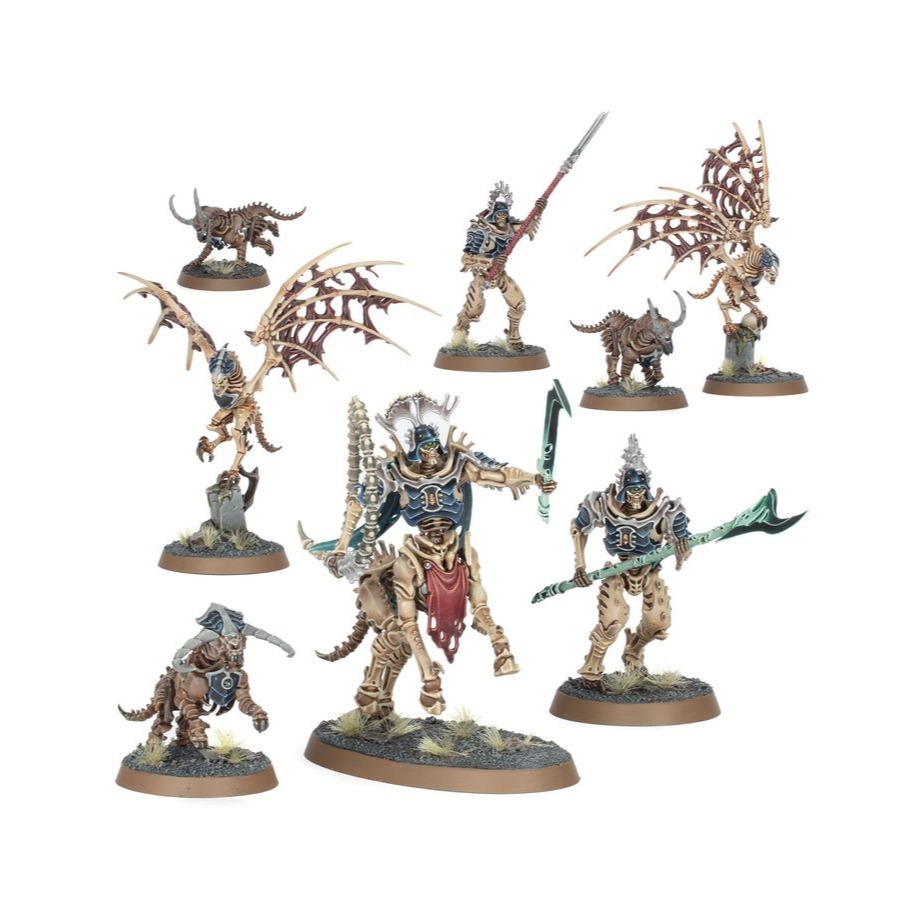 【戰鎚AOS】Ossiarch : Spearhead-Kavalos Vanguard-先鋒軍：殮骨骸軍：骨騎先鋒隊-細節圖6