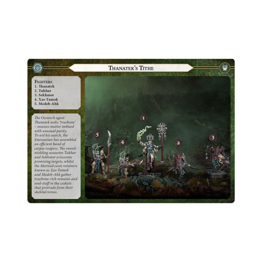 Warhammer Underworlds: Thanatek＇s Tithe - 戰鎚冥土世界：塔纳泰克的骨税-細節圖4