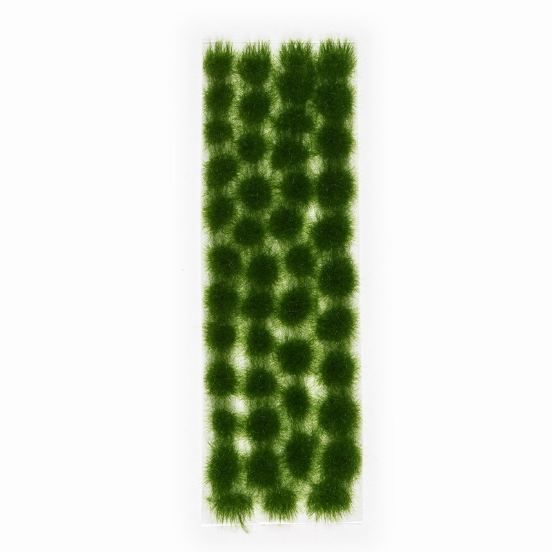 AK8246 - Vegetation - Dark Green Tufts 6mm - 植被 - 暗綠草叢-細節圖2