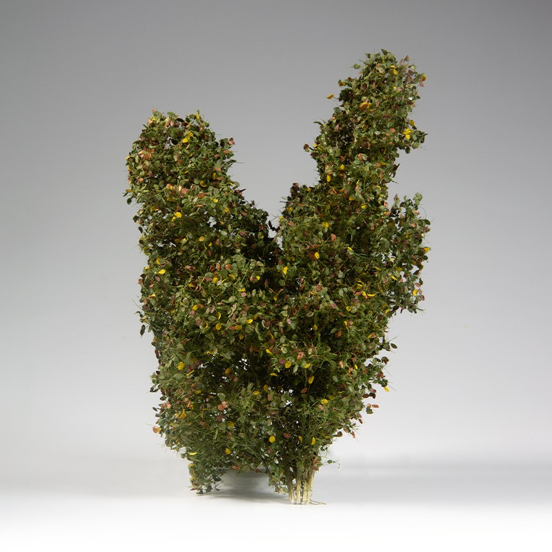 AK8238- Dioramas- Early Fall Filigree Bushes 1:35-造景- 早秋花絲叢-細節圖3