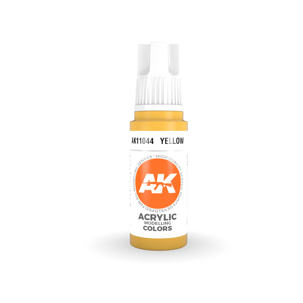 AK-11044 AK Interactive 3G Acrylic Yellow 17ml-細節圖2