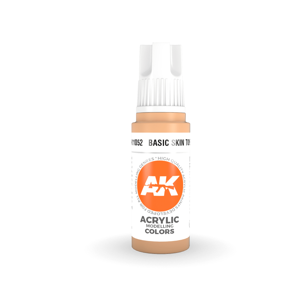 AK-11052 AK Interactive 3G Acrylic Basic Skin Tone 17ml-細節圖2