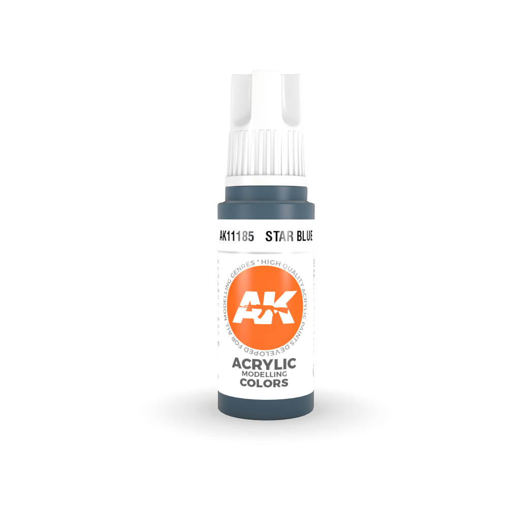 AK-11185 AK Interactive 3G Acrylic Star Blue 17ml-細節圖2
