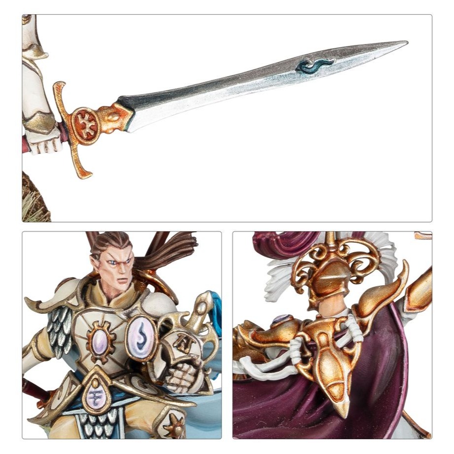 【戰鎚AOS】Lumineth Realm-lords:Vanari Lord Regent-光域領主:驍勇族攝政領主-細節圖6