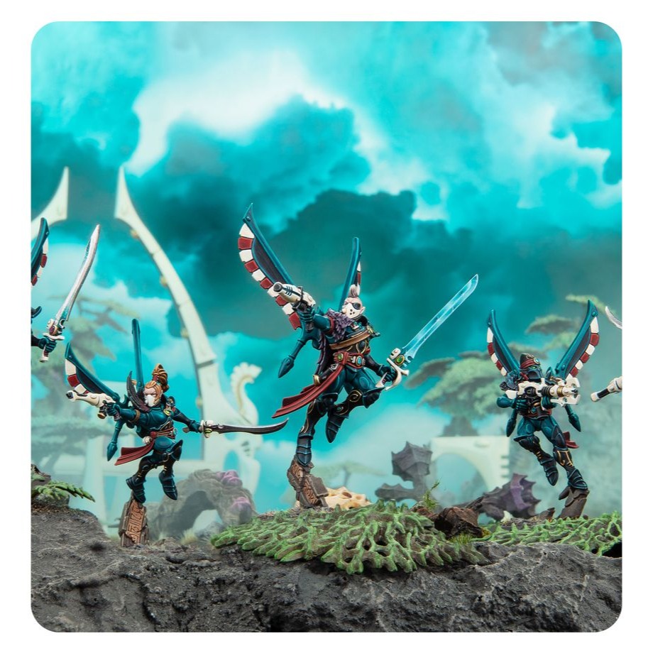 【戰鎚40k】Aeldari: Corsair Skyreavers - 艾達靈族：天空掠奪者-細節圖7