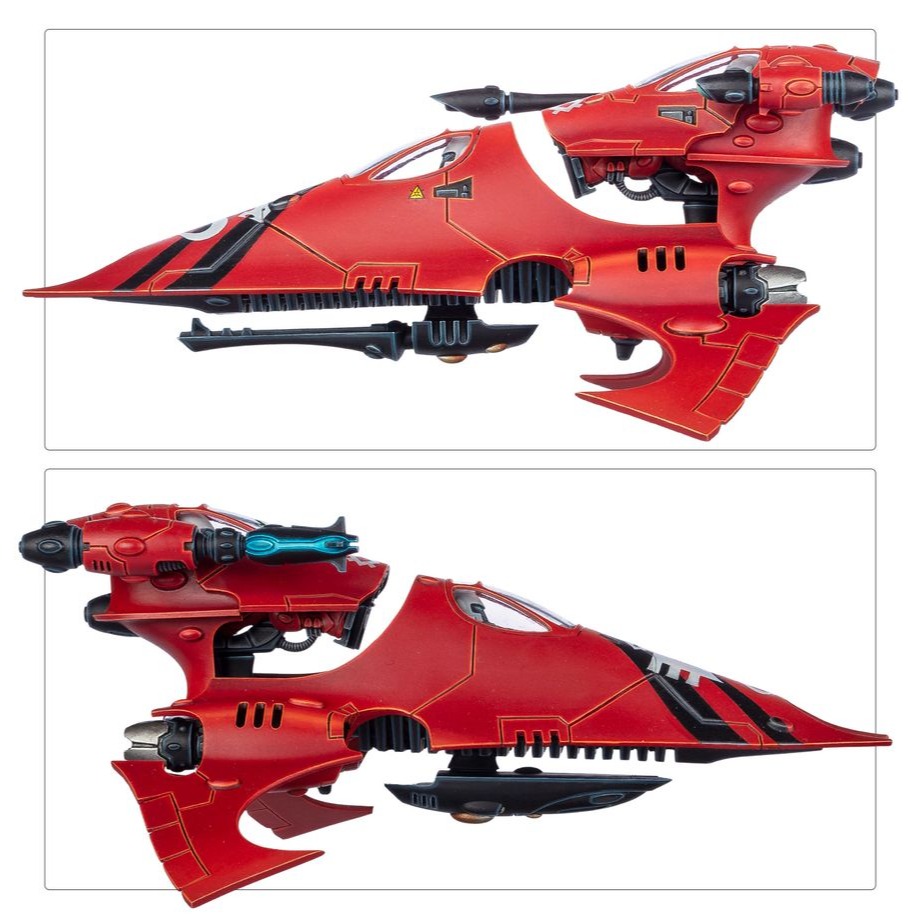 【戰鎚40k】Aeldari: Vyper/Starfang - 艾達靈族：蝮蛇飛艇-細節圖5