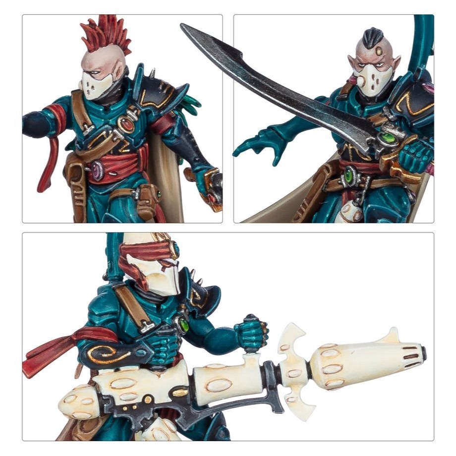 【戰鎚40k】Aeldari: Corsair Voidreavers - 艾達靈族：虛空掠奪者海盜-細節圖7