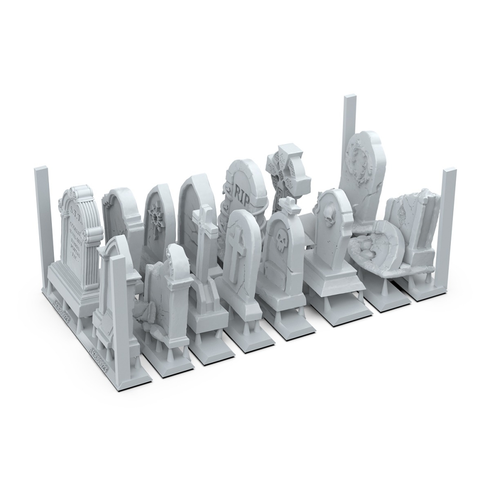 AKBIT0021 - Basing Bit - Wargame Scenery - Tumbstones-細節圖3