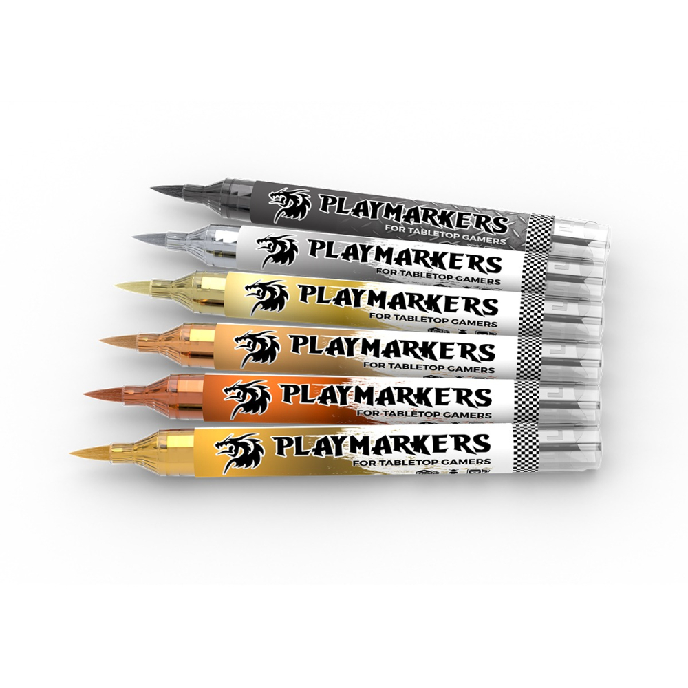 AKM105 - AK Playmarkers Set - Full Metal (6 Markers)-細節圖2