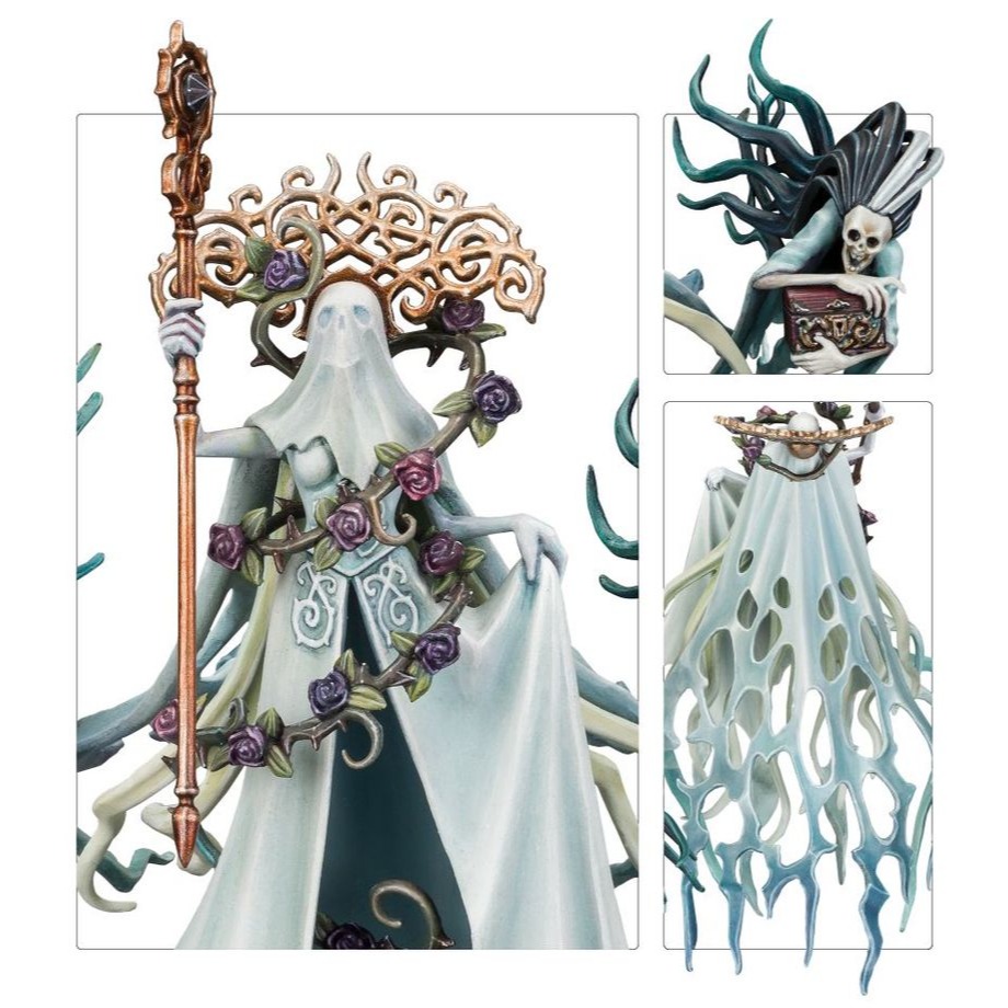 【戰鎚AOS】Nighthaunt: Lady Olynder, Mortarch of Grief-暗夜遊魂奧林德夫人-細節圖3