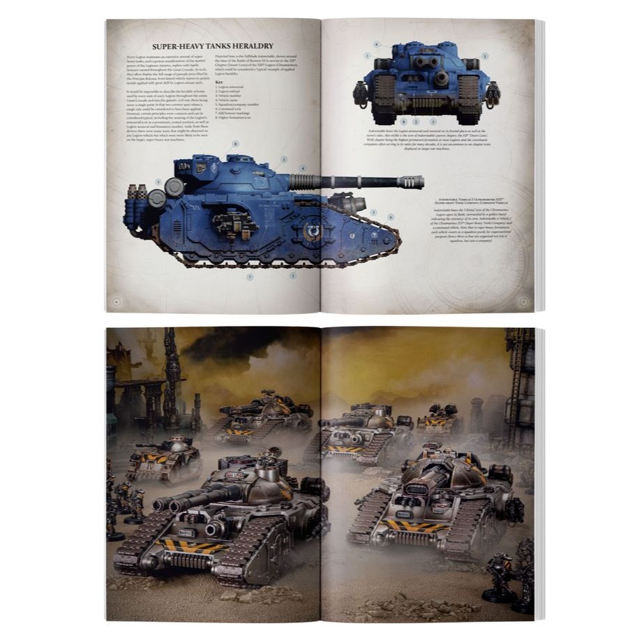 Mailed Fist -Legiones Astartes Super-heavy Tanks -戰術日誌：鎧拳(英)-細節圖2