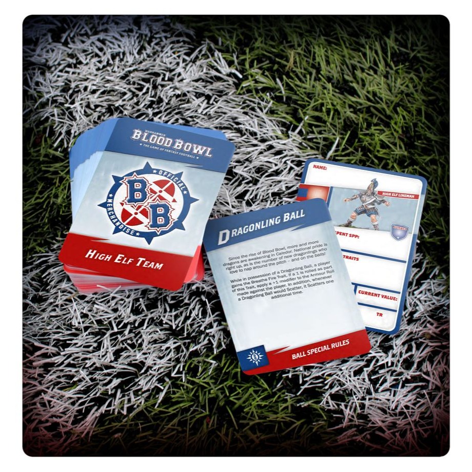 High Elf: Team Reference Card Pack - 血碗橄欖球：高等精靈球隊參照卡組-細節圖3