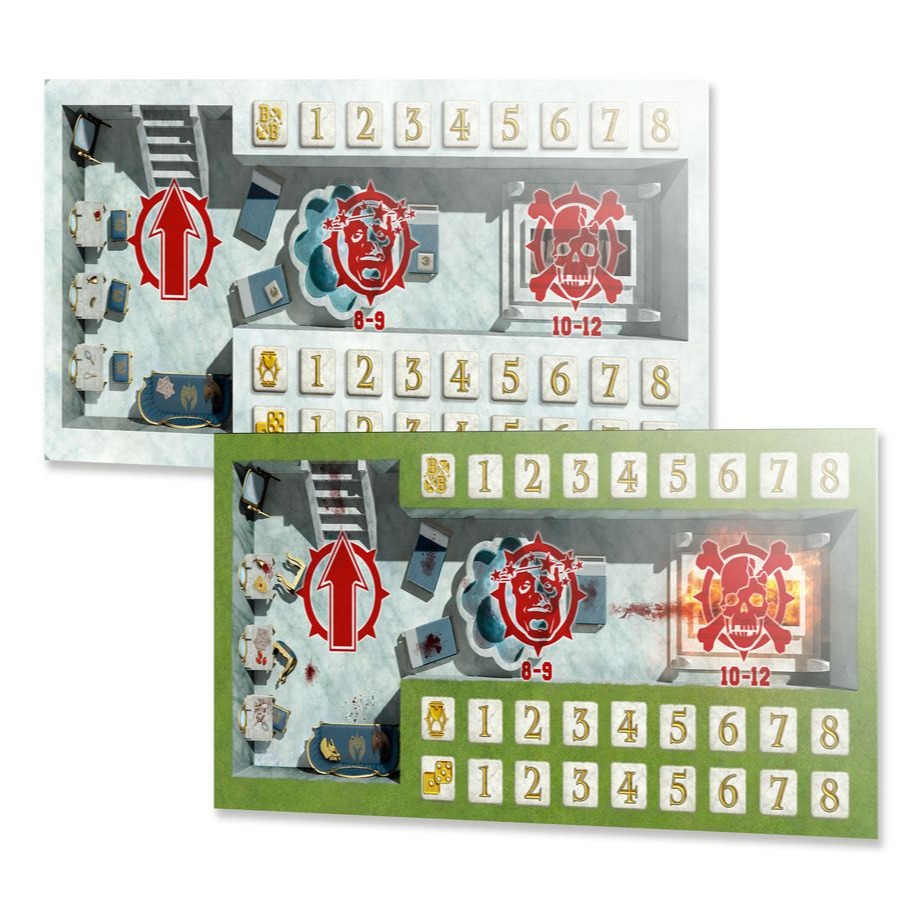 High Elf:Pitch - Double-sided Pitch and Dugouts-血碗橄欖球：高等精靈球場-細節圖4