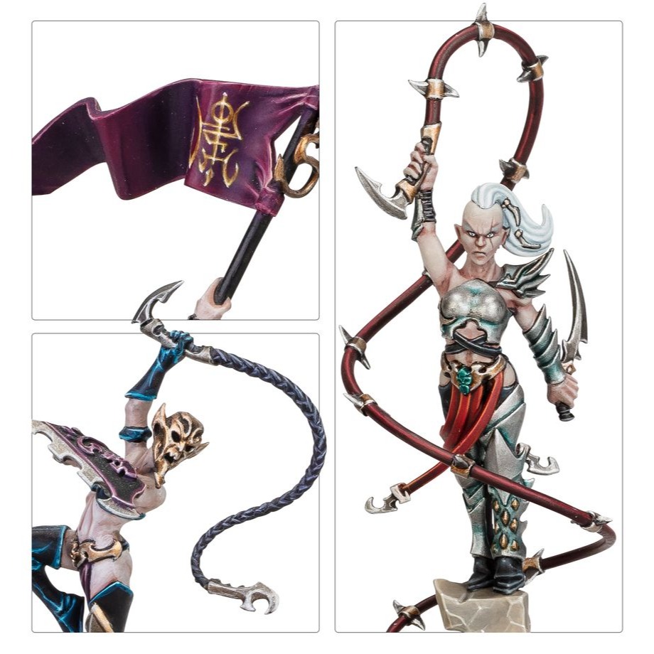 【戰鎚AOS】 Regiment of Renown - The Crimson Lash - 凱恩之女：猩紅之鞭-細節圖4