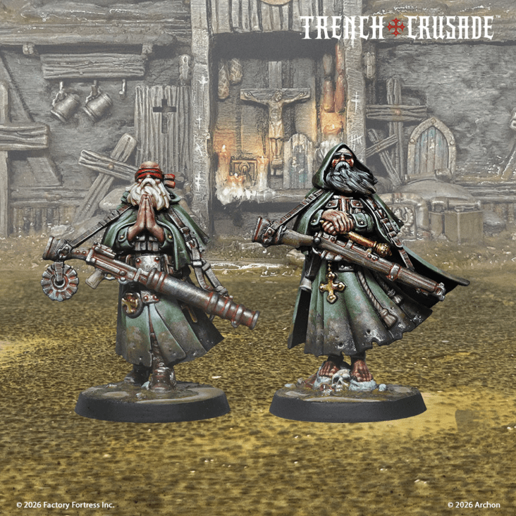Trench Crusade: Sniper Priests - 戰壕遠征 狙擊手牧師-細節圖3