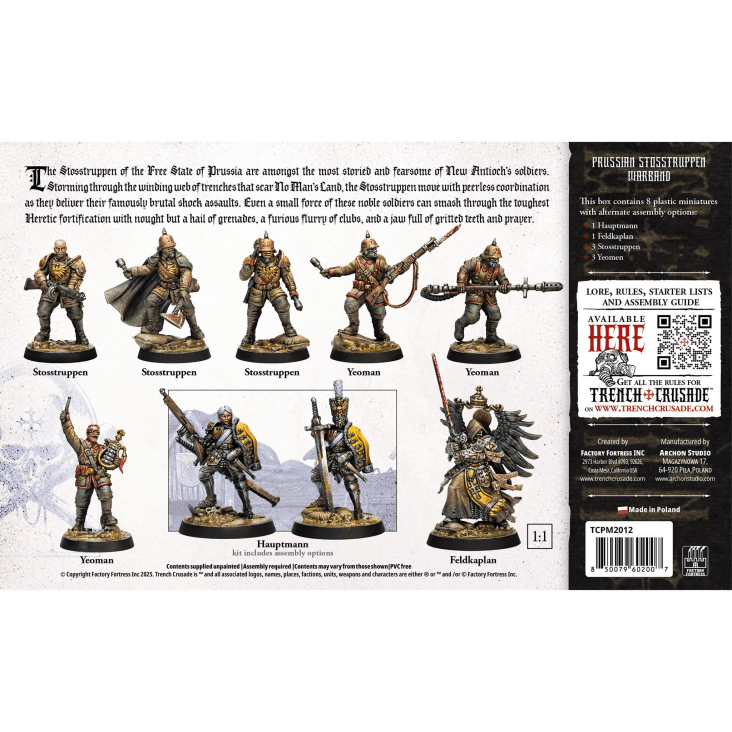The Prussian Stosstruppen Warband - 戰壕遠征 普魯士自由邦突擊隊 戰幫-細節圖7