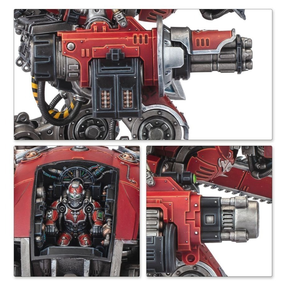 【戰鎚40k】Imperial Knights: Knight Destrier - 帝國騎士：戰駒騎士-細節圖4
