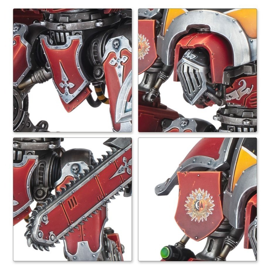 【戰鎚40k】Imperial Knights: Knight Destrier - 帝國騎士：戰駒騎士-細節圖5