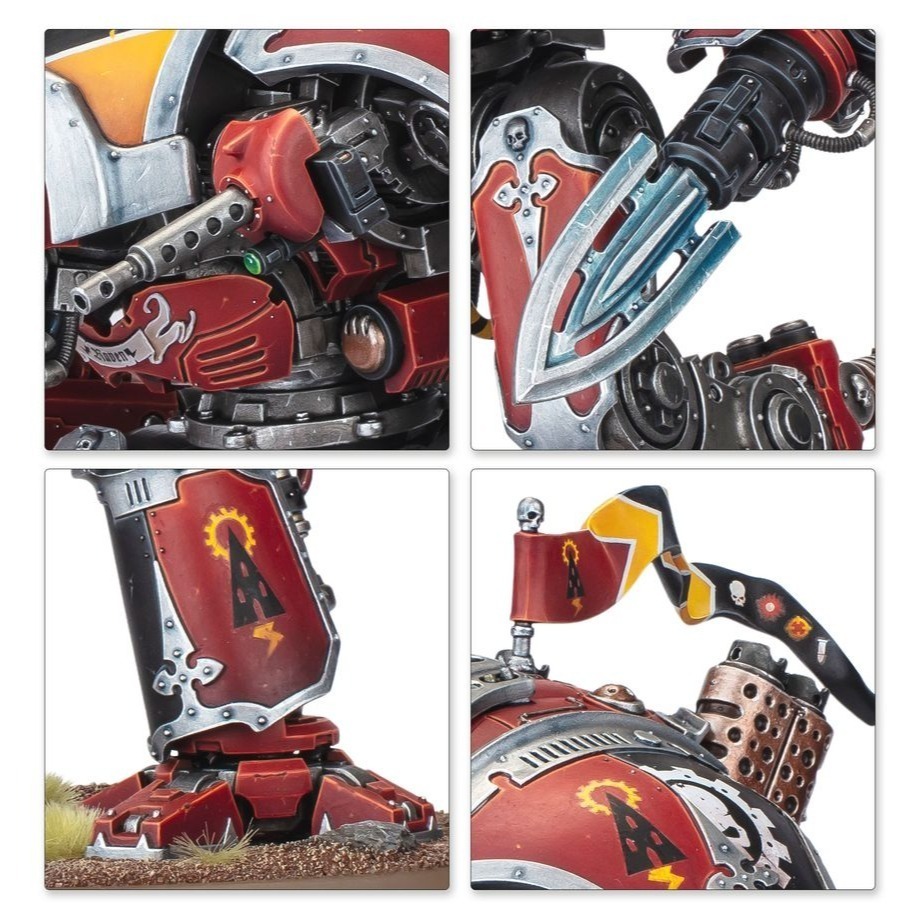 【戰鎚40k】Imperial Knights: Knight Destrier - 帝國騎士：戰駒騎士-細節圖6