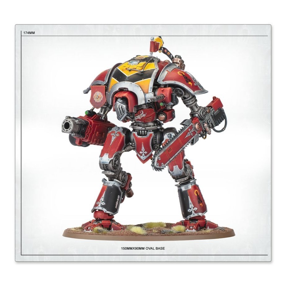 【戰鎚40k】Imperial Knights: Knight Destrier - 帝國騎士：戰駒騎士-細節圖7