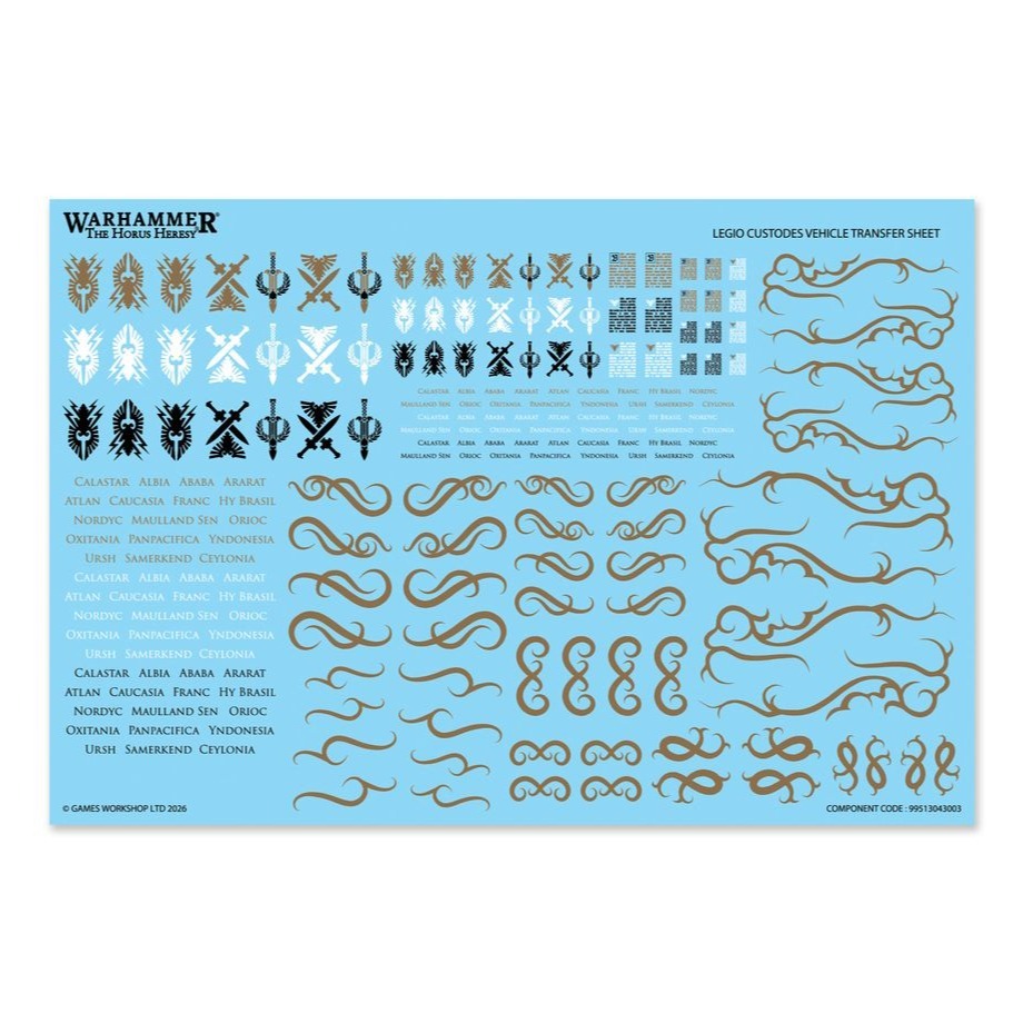 Legio Custodes: Caladius Grav-tank - 禁軍軍團：神鳥反重力坦克-細節圖6