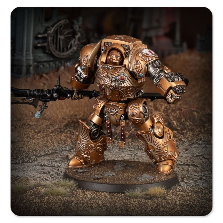 Legio Custodes: Custodian Dreadnought - 禁軍軍團：帝皇禁軍無畏機甲-細節圖7