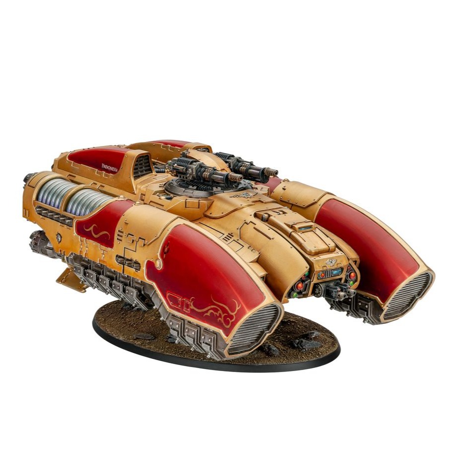 Legio Custodes: Coronus Grav-carrier - 禁軍軍團：克洛諾斯反重力運兵車-細節圖2