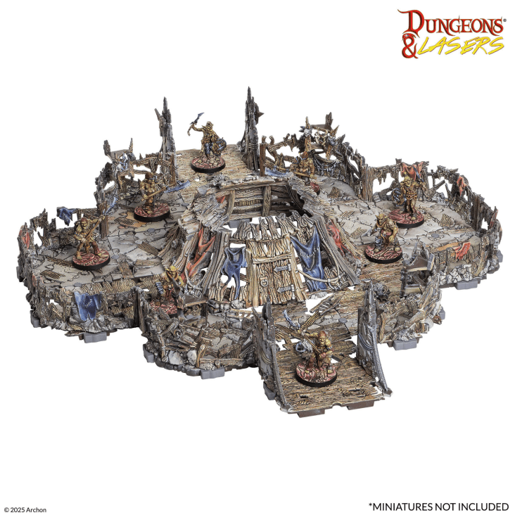 Goblin Lair PrismaCast™ Pre-painted Terrain - 哥布林窩點 預塗地形-細節圖2