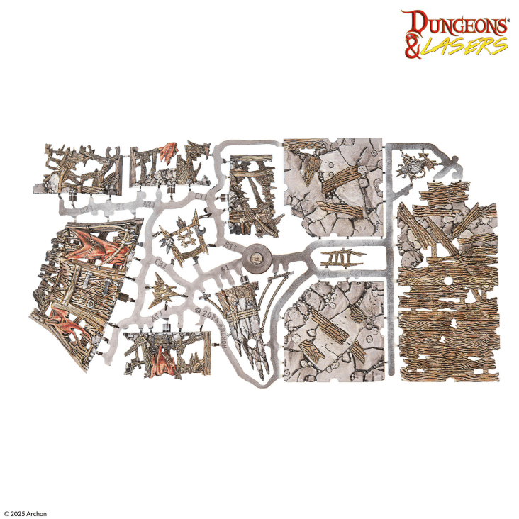 Goblin Lair PrismaCast™ Pre-painted Terrain - 哥布林窩點 預塗地形-細節圖4