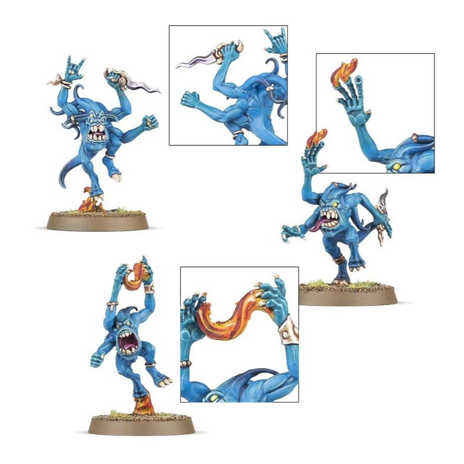 Blue Horrors and Brimstone Horrors - 奸奇使徒藍色懼妖-細節圖4