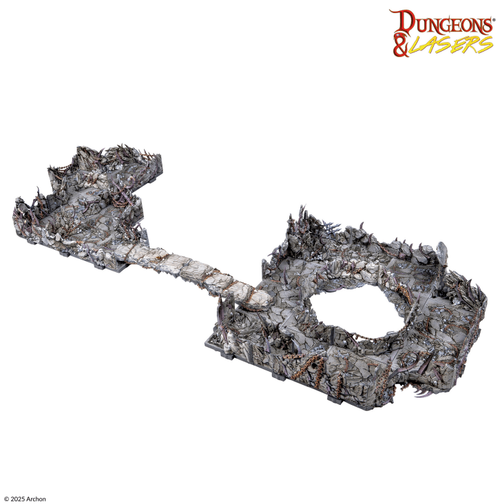 Demonic Caves PrismaCast™ Pre-Painted Terrain - 邪魔洞穴 預塗地形-細節圖3