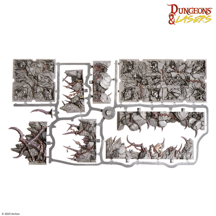 Demonic Caves PrismaCast™ Pre-Painted Terrain - 邪魔洞穴 預塗地形-細節圖5