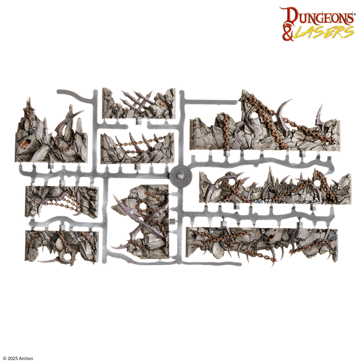 Demonic Caves PrismaCast™ Pre-Painted Terrain - 邪魔洞穴 預塗地形-細節圖6