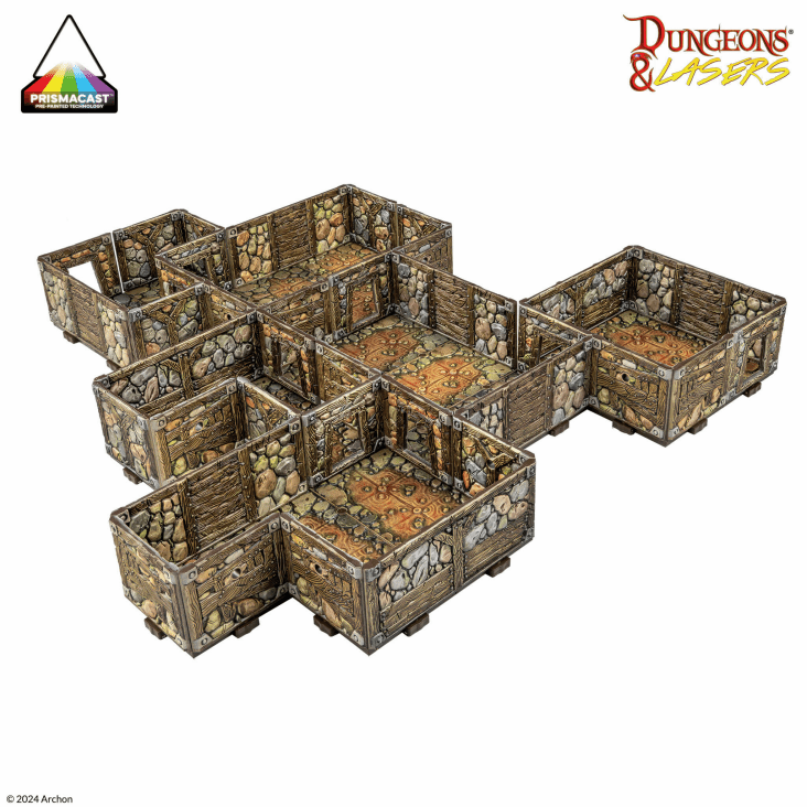 Abandoned Mines PrismaCast™ Pre-Painted Terrain - 遺棄礦坑 預塗地形-細節圖2